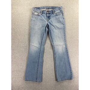 American Eagle Jeans Women 4 Regular Denim Hipster Skinny Flare Y2K VTG